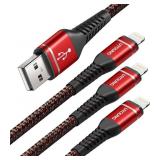 NEW 3 Pack 10' FT iPhone Charger NEW 3 Pack 10' FT iPhone Charger