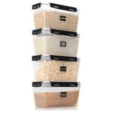 NEW $34 Containers for Pantry Kitchen Set of 4 NEW $34 Containers for Pantry Kitchen Set of 4