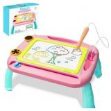 NEW (PINK AND YELLOW) Magnetic Drawing Board NEW (PINK AND YELLOW) Magnetic Drawing Board