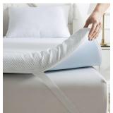 NEW-$153 QUINEEHOM Mattress Topper King 3 Inch NEW-$153 QUINEEHOM Mattress Topper King 3 Inch