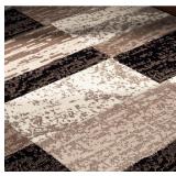 NEW-$111 Area Rug, Chocolate, 4' x 6' NEW-$111 Area Rug, Chocolate, 4' x 6'