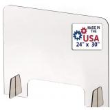 NEW-$41 Protective Sneeze Guard for Countertop NEW-$41 Protective Sneeze Guard for Countertop