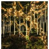 NEW 50cm 10Tubes 540 LED Meteor Shower Rain Lights NEW 50cm 10Tubes 540 LED Meteor Shower Rain Lights