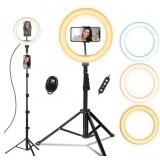 NEW-$40 Ring Light with Tripod Stand NEW-$40 Ring Light with Tripod Stand