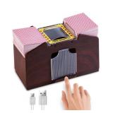 NEW-$34 Automatic Card Shuffler Luxury Wood NEW-$34 Automatic Card Shuffler Luxury Wood