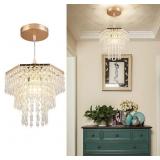 NEW $36 3-Tier Crystal Chandelier NEW $36 3-Tier Crystal Chandelier