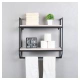 NEW $110 23.6' Bathroom Shelves (WHITE) NEW $110 23.6' Bathroom Shelves (WHITE)