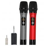 NEW 2PK Wireless Mic System Set w/Receiver NEW 2PK Wireless Mic System Set w/Receiver