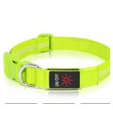 NEW (L) Green Light Up Dog Collar NEW (L) Green Light Up Dog Collar