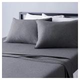 $70 Queen Sheet Set 4pcs Grey