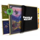 NEW $180 Puzzle Board with Drawers & Cover Mat