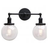 NEW-$96 Double Vintage Sconce