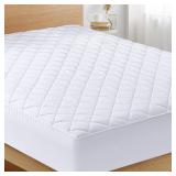 $30 Quilted Fitted Mattress Pad Full/Double
