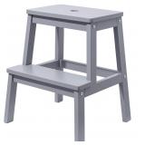 NEW-$34 Step Stool for Adults,Wooden Step Stool