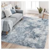 New 5x7 Abstract Area Rug