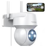 NEW $70 WiFi 2K Security Camera-Waterproof