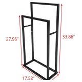 New $47 Metal Freestanding 2 Tier Towel Racks