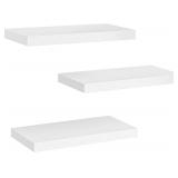 NEW $60 White Floating Shelves 3 Sets