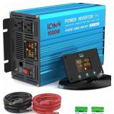 NEW-$289 1000 Watt Inverter Pure Sine Wave DC 12V