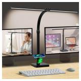 NEW $93 LED Desk Lamp w/Wireless Charger