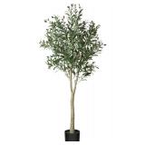 NEW-$100 Artificial Olive Tree Plant 5 Feet