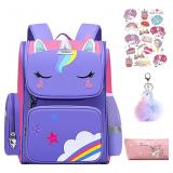 NEW-$31 Kids Backpack Cute Pink Unicorn