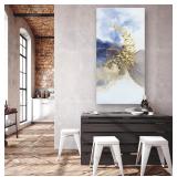 NEW-$170 Office Wall Art Canvas Abstract Ocean