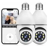 NEW $45 2PK Wireless Security Cameras