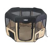 NEW-$55 2-Door Soft Pet Playpen