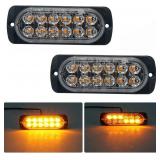 NEW $62 2PK Auto Emergency Strobe Light Bars
