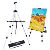 NEW-Aluminum Field Easel Stand with Bag