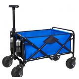 NEW-$145 Collapsible Folding Wagon Cart