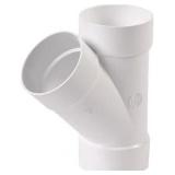 3pc  4" PVC wye 45 -Degree