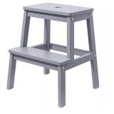 New $89  Grey Step Stool For Adults