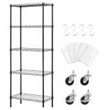 NEW $64 Shelving Unit Adjustable 5 Tier