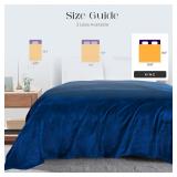 New $38 King Size Microfiber Flannel Fleece