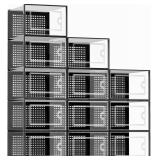 NEW $80 Shoe Organizers Storage Boxes