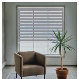 NEW-$72  Zebra Blinds- Free Stop Roller Shades