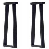 NEW-$73 28 Inch Metal Table Desk Legs