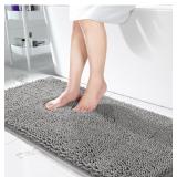 $85(17x24) Plush Bathroom Rug Microfiber