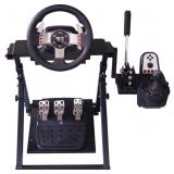 $130 Tilt Adjustable Steering Racing Wheel Stand