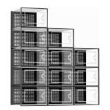 NEW-$80 Large Shoe Organizers Storage Boxes