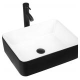 New $130 Rectangular Bathroom Sink Above Counter