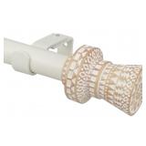 NEW-$194 Modern Boho Style Single Curtain Rod