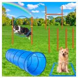 $88 Dog Agility Training Equipment