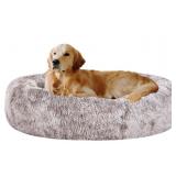 $165 Oval Calming Donut Cuddler Dog Bed