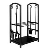 $75 WBHome Firewood Rack with 4 Tools