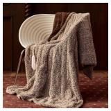 NEW Heated Electric Throw 50" x 60"