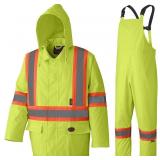 $73 Pioneer PVC Waterproof Suit(M-Yellow/Green)
