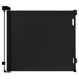 New $58 Retractable Baby Gate(Black,33"x55")